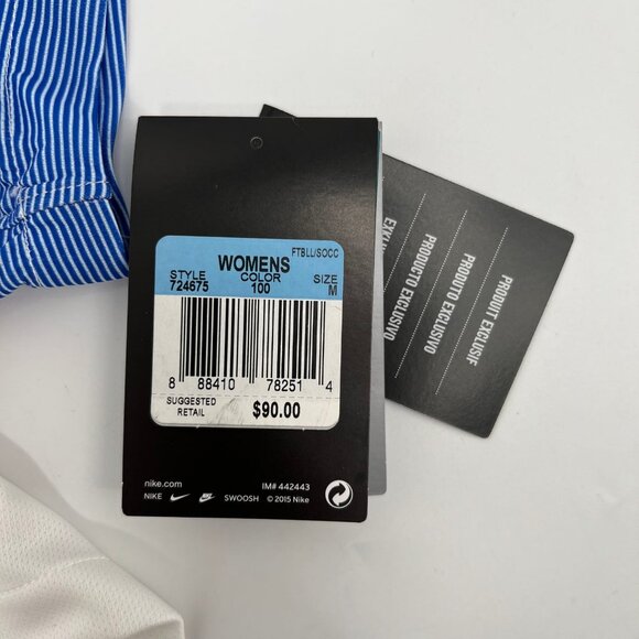 Nike White Blue Team USA Short Sleeve Soccer Jersey | Size M - Picture 4 of 11